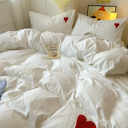 Super Soft Black Duvet Cover Set, Sheets