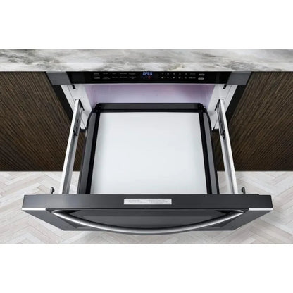 24" Wide Built-In Drawer Microwave for Installation in Wall
