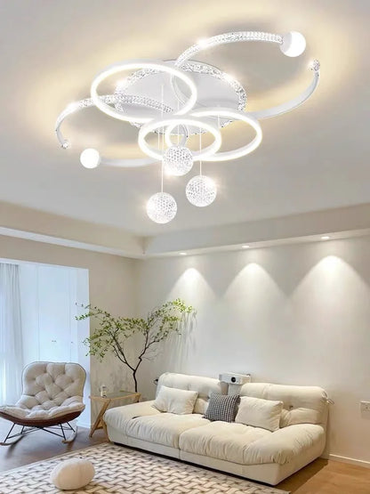 Modern Led Black Decorative Ceiling Chandelier