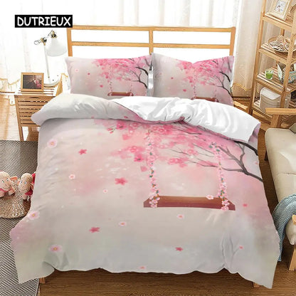 Spring Flowers  Duvet Cover Bedding Set