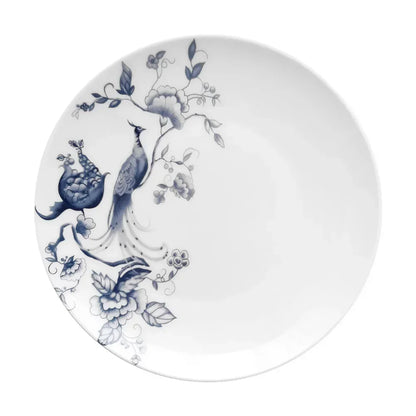 Bone Porcelain Dining Plate Coffee Tea Cup  Flower Bird Tableware