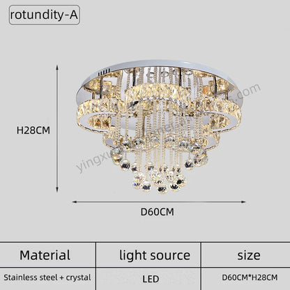 Modern Crystal Ceiling   Designer LED Chandelier