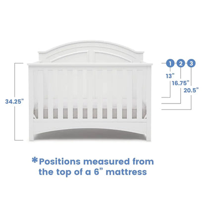 Children  6-in-1 Convertible Crib