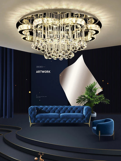 Modern Crystal Ceiling   Designer LED Chandelier