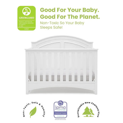 Children  6-in-1 Convertible Crib