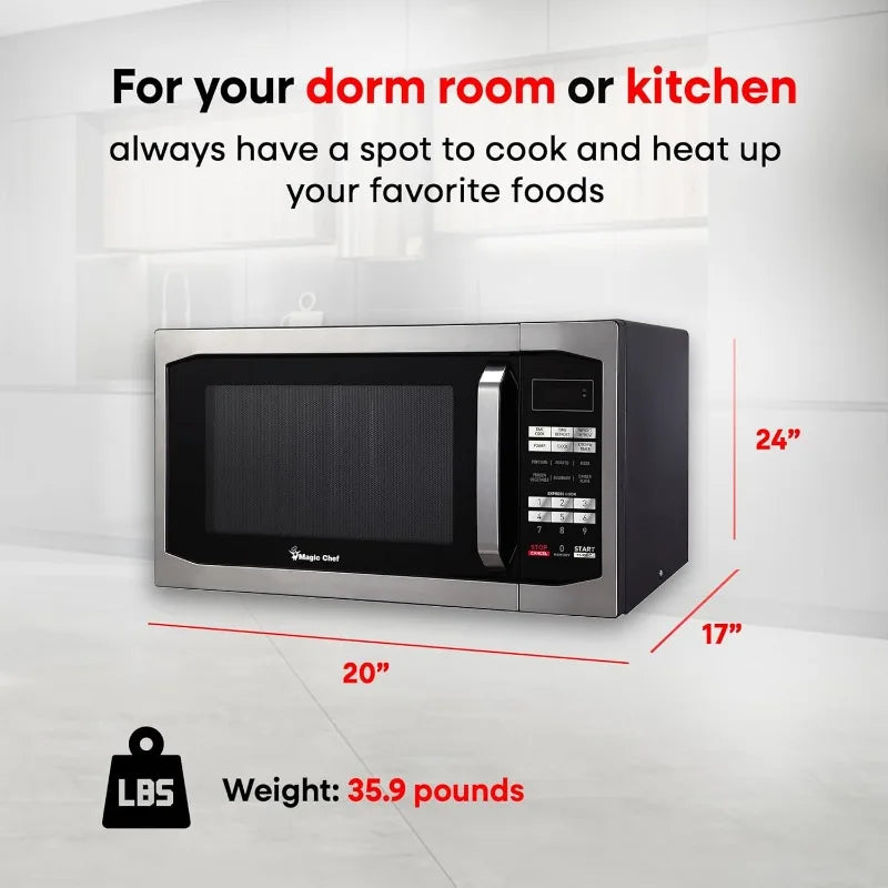 Small Countertop Microwave Oven