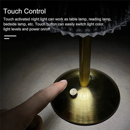 LED Table Lamp Touch Sensor Dimmable Desktop