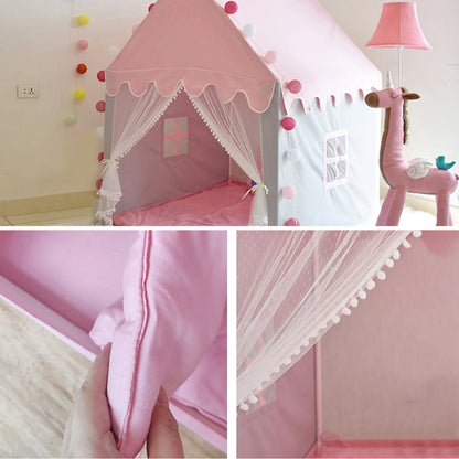 Princess Castle House Play Tent