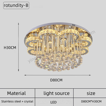 Modern Crystal Ceiling   Designer LED Chandelier