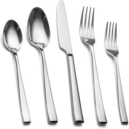 Premium Stainless Steel Heavy Duty Flatware Set