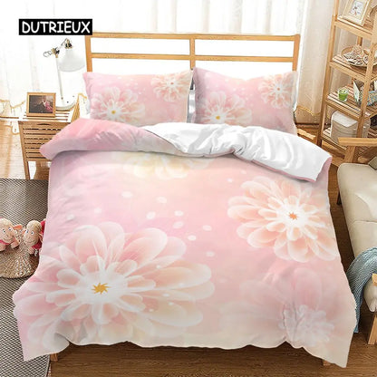Spring Flowers  Duvet Cover Bedding Set