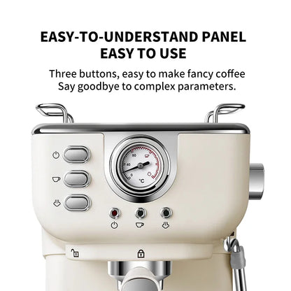 20 Bar Italian Electric Coffee Machine