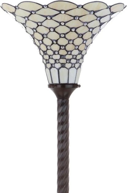 Tiffany Art Nouveau Style Floor Lamp