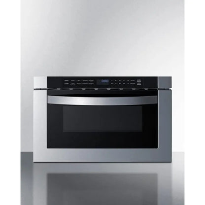 24" Wide Built-In Drawer Microwave for Installation in Wall